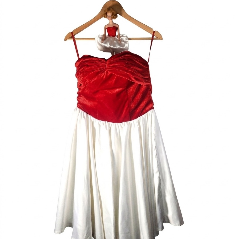 Custom made Barbie Silken Flame Dress for women.